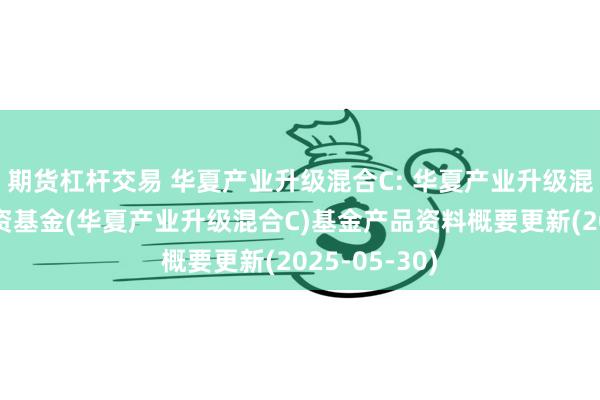 期货杠杆交易 华夏产业升级混合C: 华夏产业升级混合型证券投资基金(华夏产业升级混合C)基金产品资料概要更新(2025-05-30)