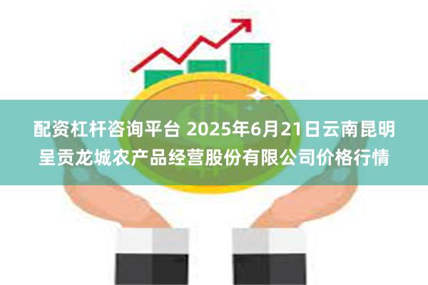 配资杠杆咨询平台 2025年6月21日云南昆明呈贡龙城农产品经营股份有限公司价格行情